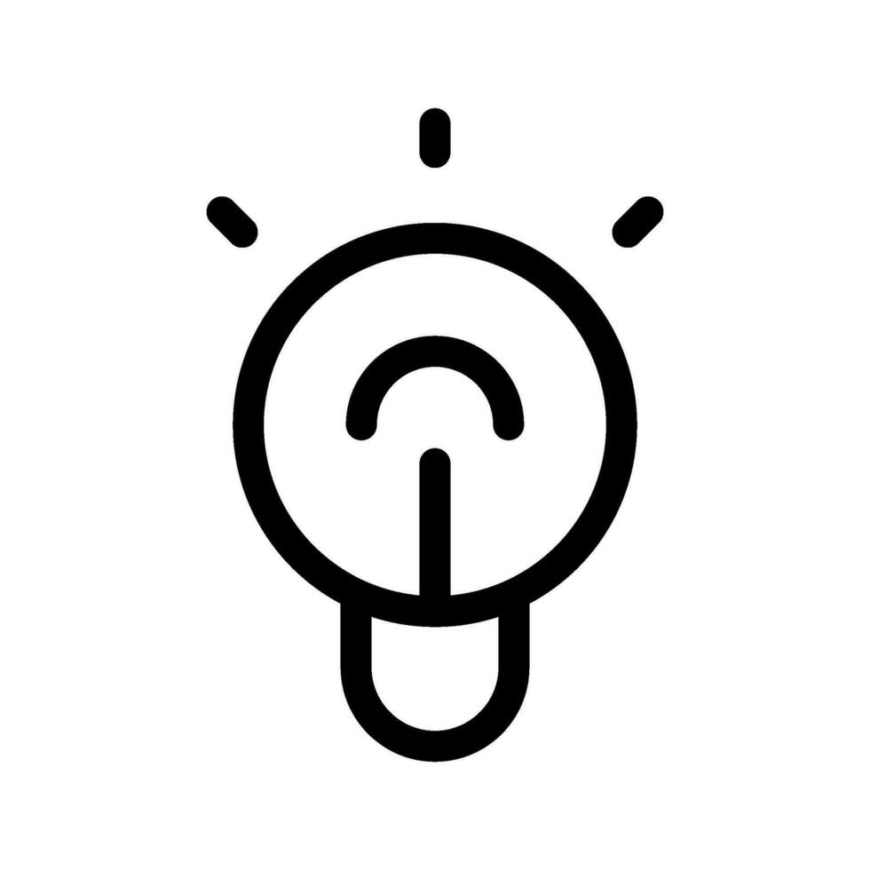Idea Icon Vector Symbol Design Illustration