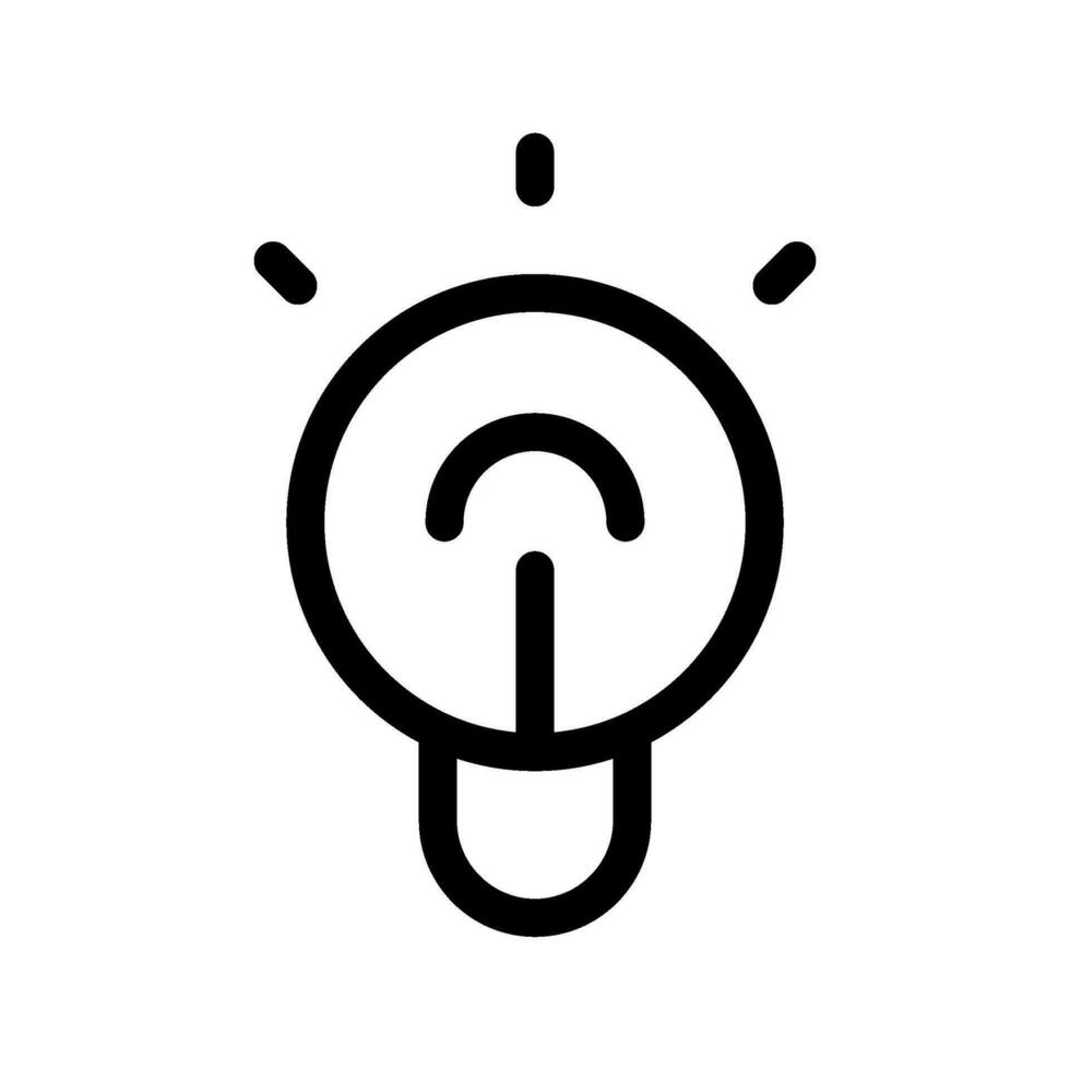 Idea Icon Vector Symbol Design Illustration