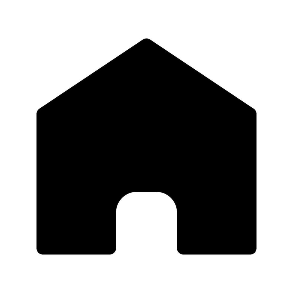 Home Icon Vector Symbol Design Illustration