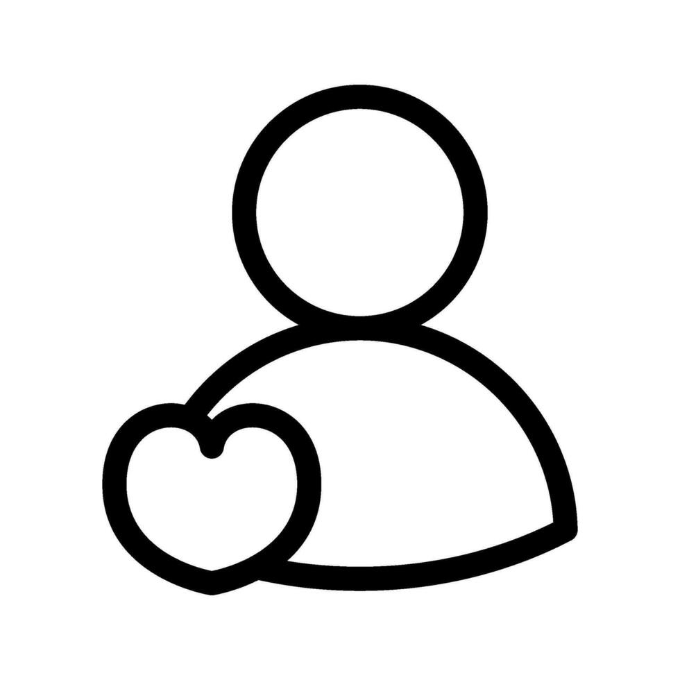 favorito usuario icono vector símbolo diseño ilustración