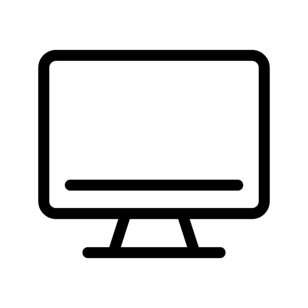 Display Icon Vector Symbol Design Illustration