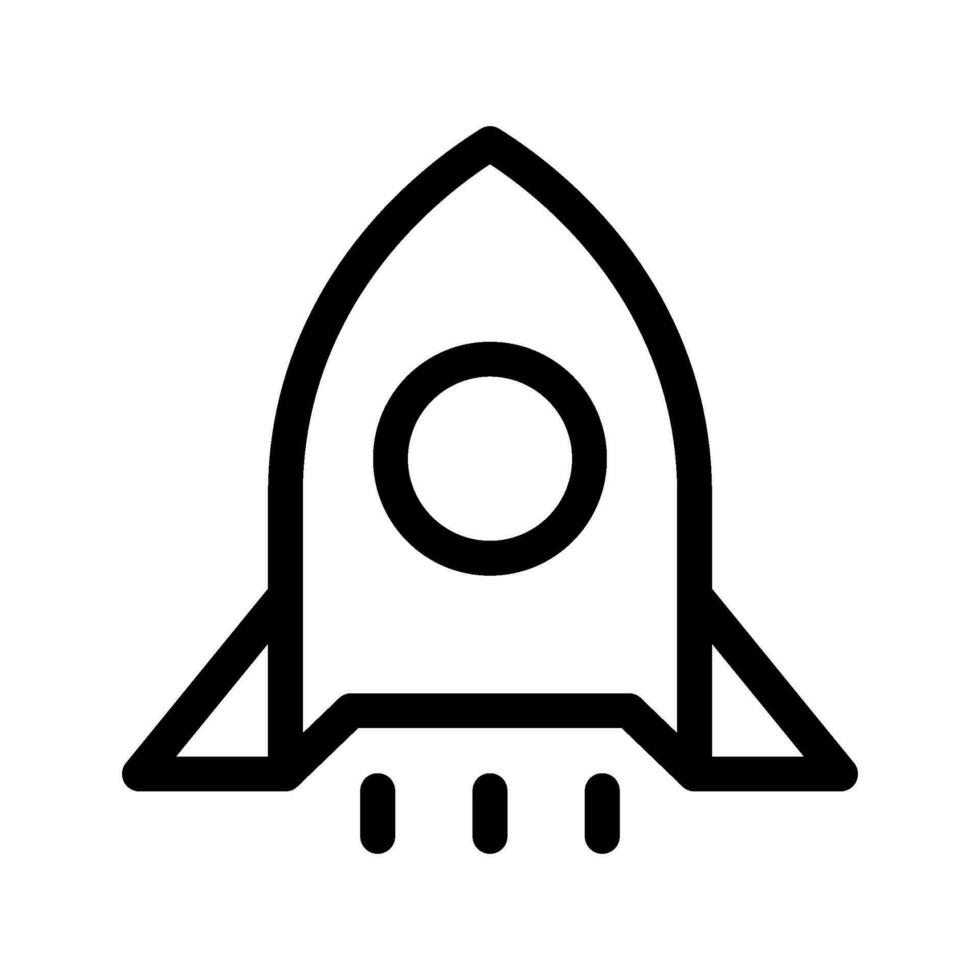 Launch Icon Vector Symbol Design Illustration