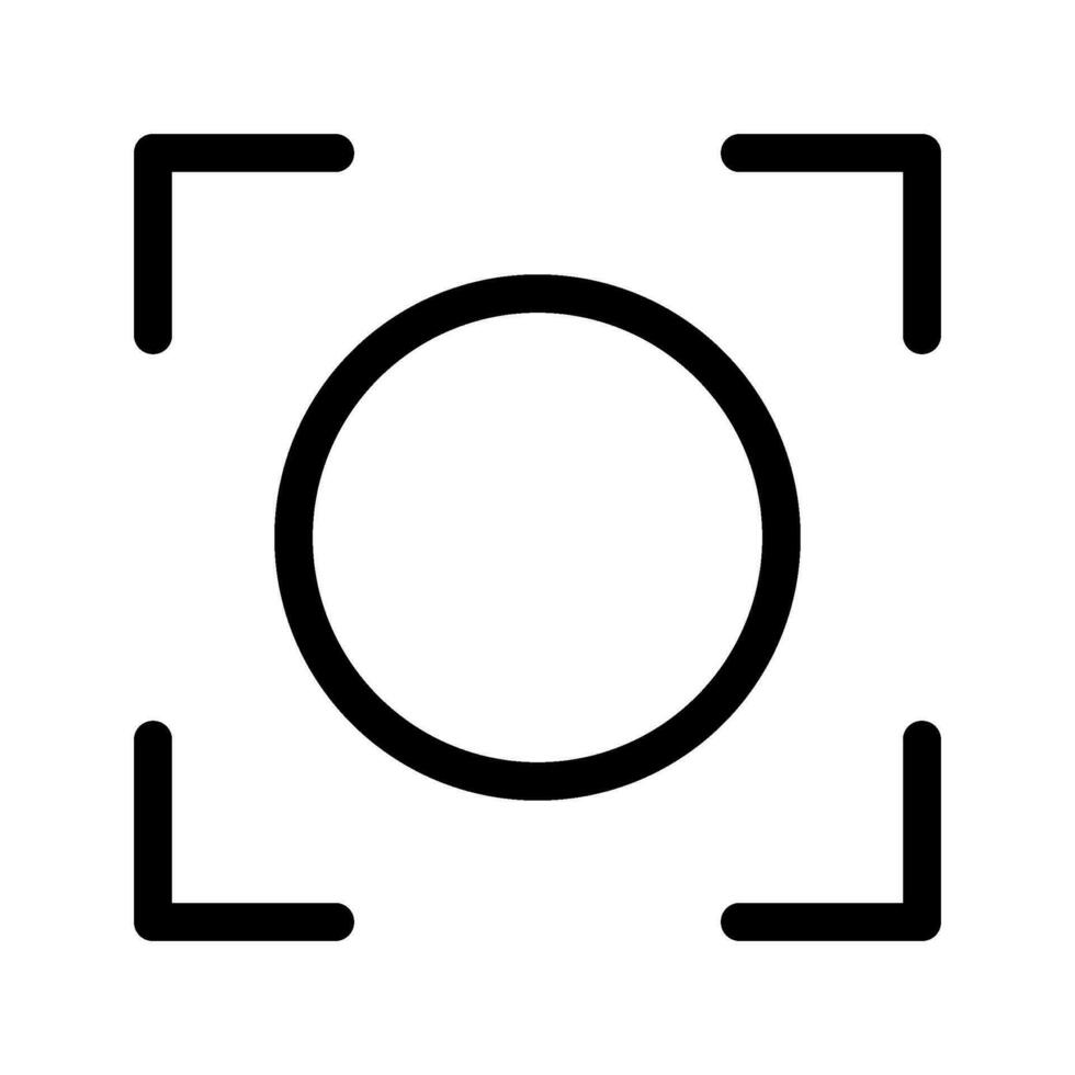 Shoot Icon Vector Symbol Design Illustration