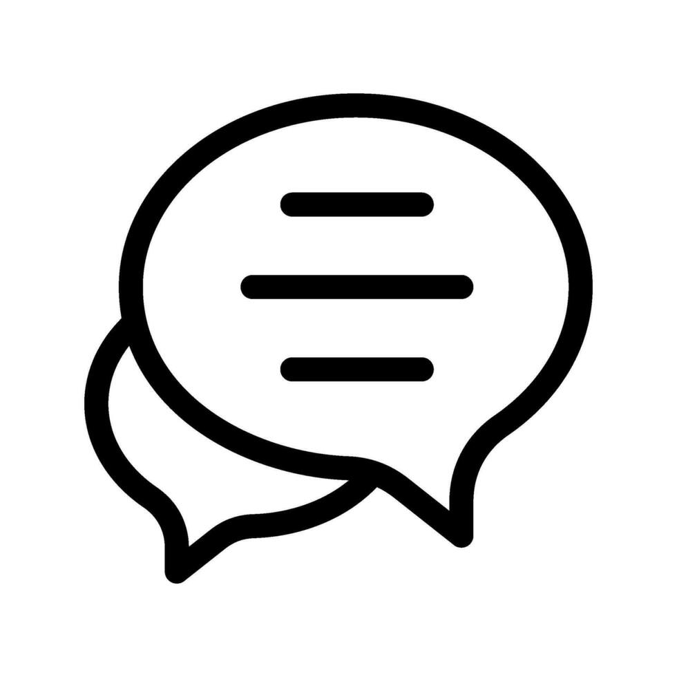 Chat Icon Vector Symbol Design Illustration