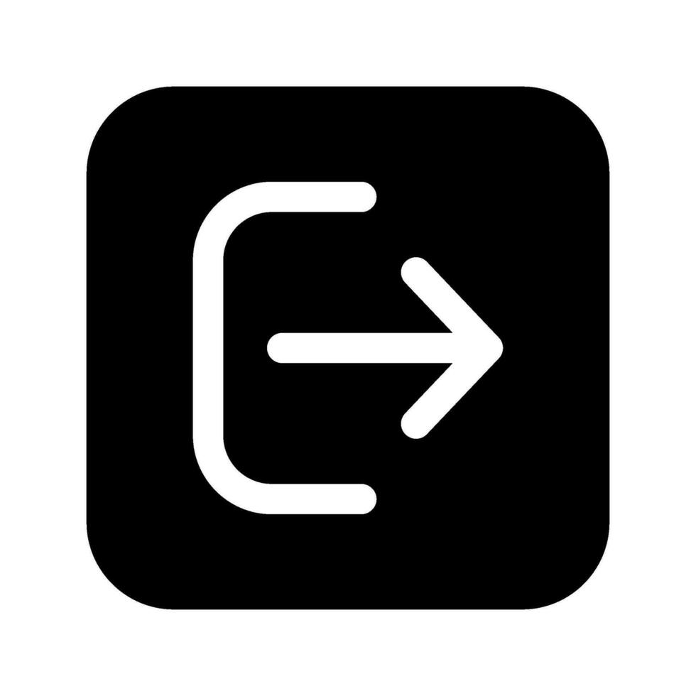 Login Icon Vector Symbol Design Illustration
