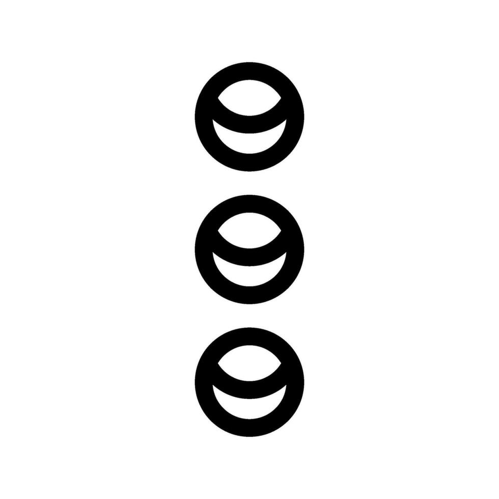 Options Icon Vector Symbol Design Illustration