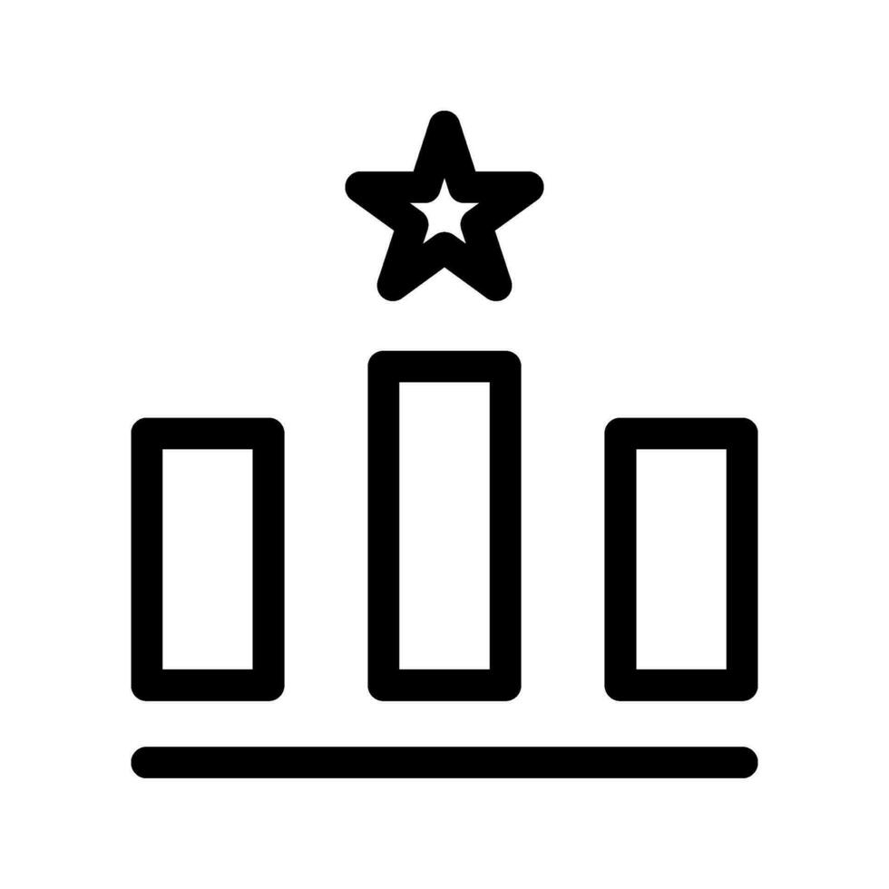 Champion Icon Vector Symbol Design Illustration