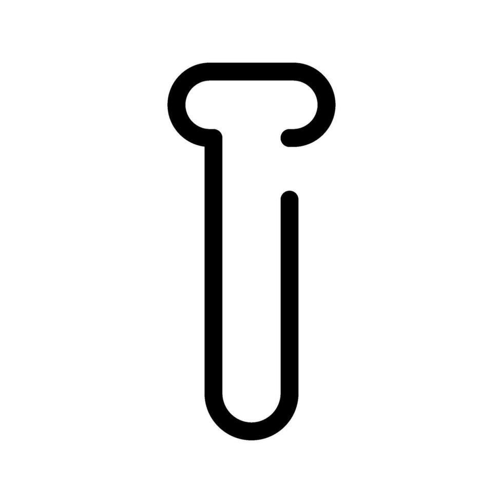 Test Tube Icon Vector Symbol Design Illustration