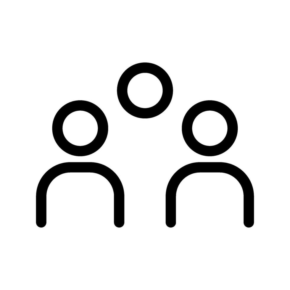 Group Icon Vector Symbol Design Illustration