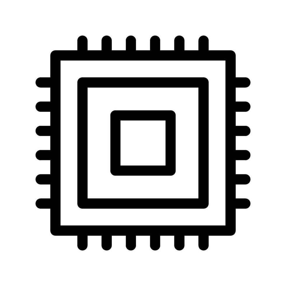 Chip Icon Vector Symbol Design Illustration