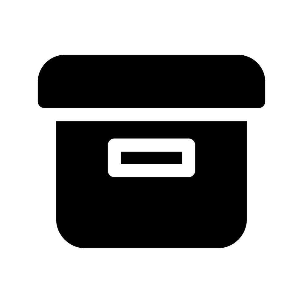 Archive Icon Vector Symbol Design Illustration