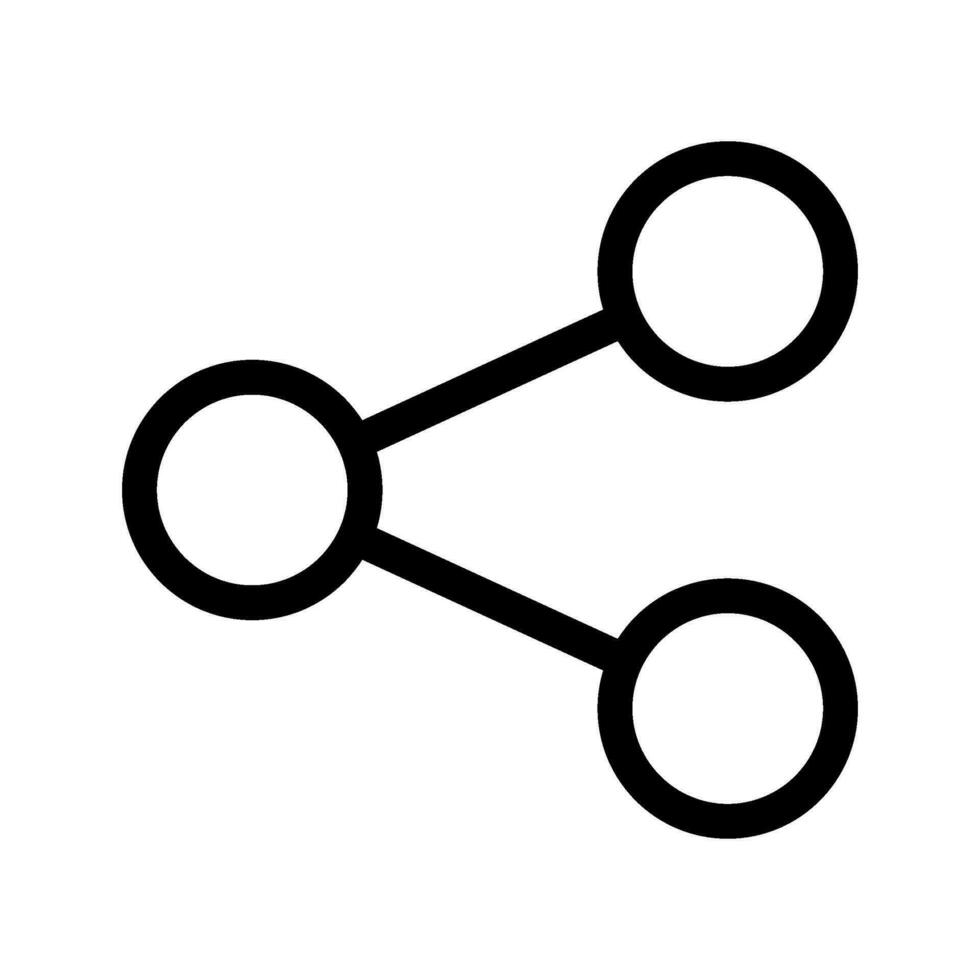 Sharing Icon Vector Symbol Design Illustration