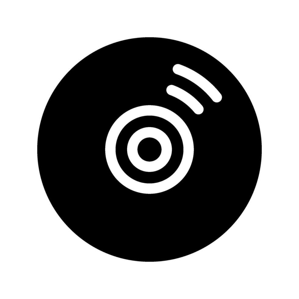 Cd Icon Vector Symbol Design Illustration