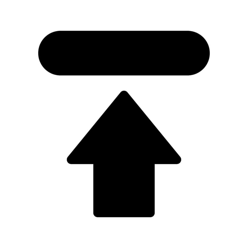 Upload Icon Vector Symbol Design Illustration