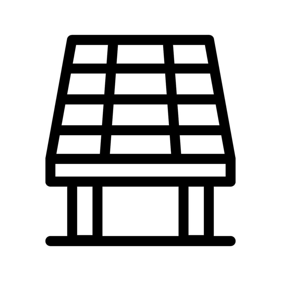 Solar Panel Icon Vector Symbol Design Illustration