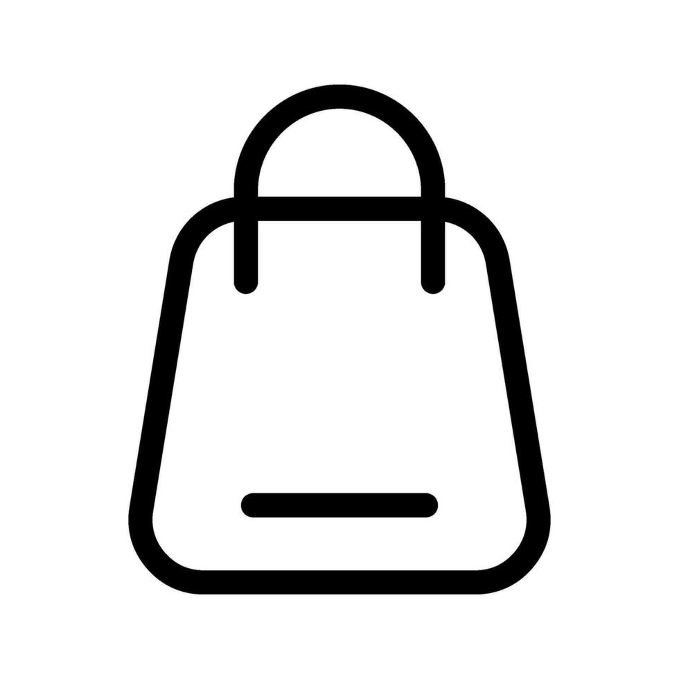 Bag Icon Vector Symbol Design Illustration