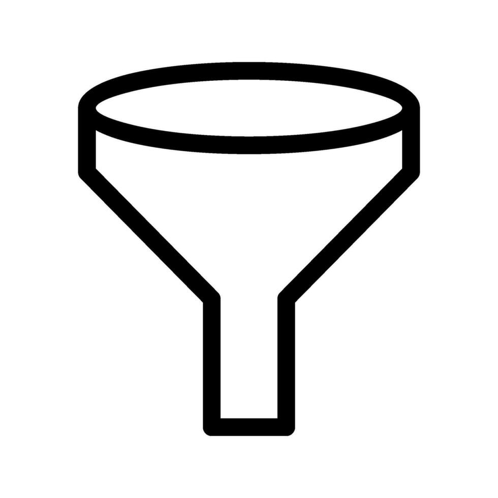 Filter Icon Vector Symbol Design Illustration