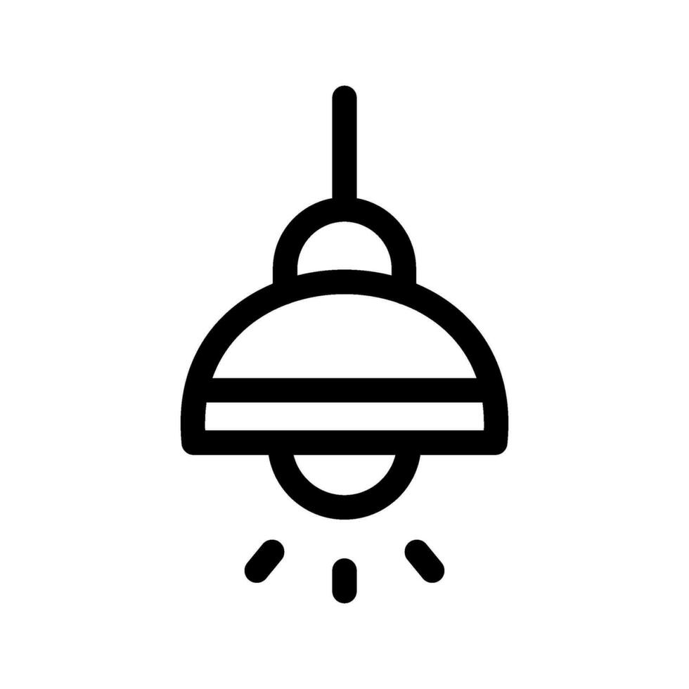 Lamp Icon Vector Symbol Design Illustration