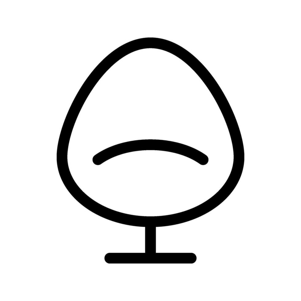 Chair Icon Vector Symbol Design Illustration