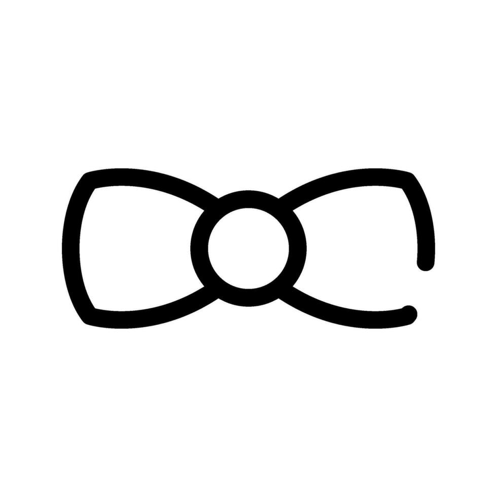 Bow Tie Icon Vector Symbol Design Illustration