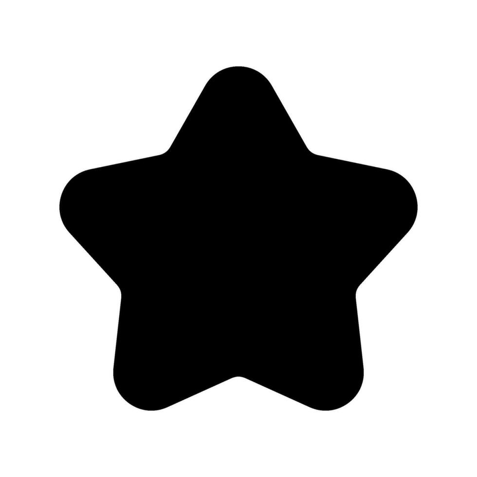 Star Icon Vector Symbol Design Illustration