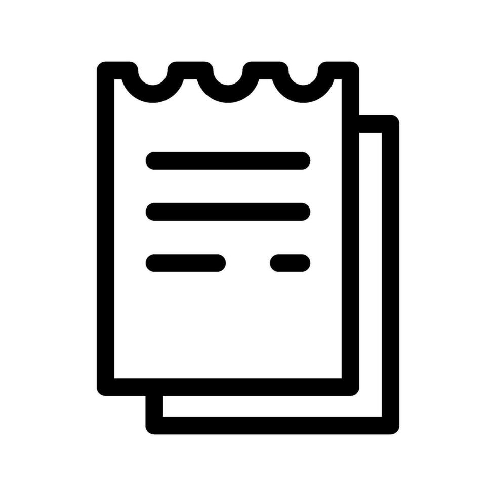 Notepad Icon Vector Symbol Design Illustration