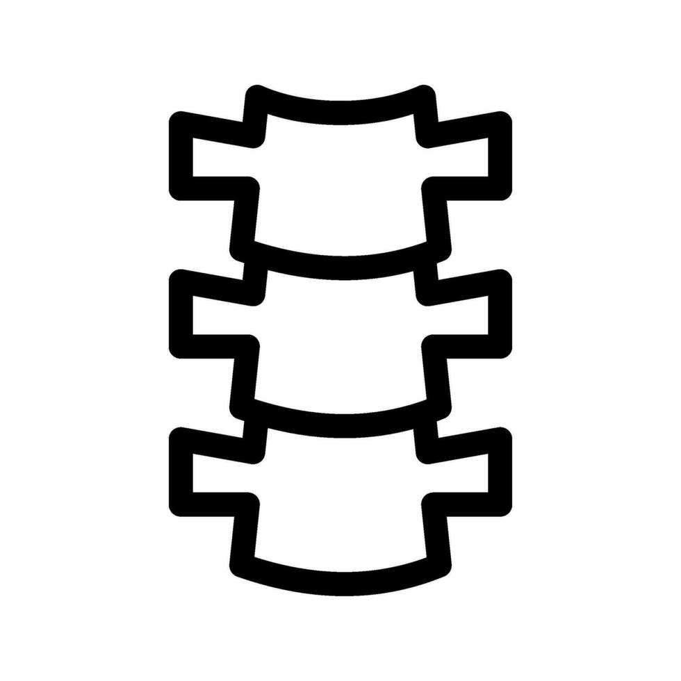 Spine Icon Vector Symbol Design Illustration