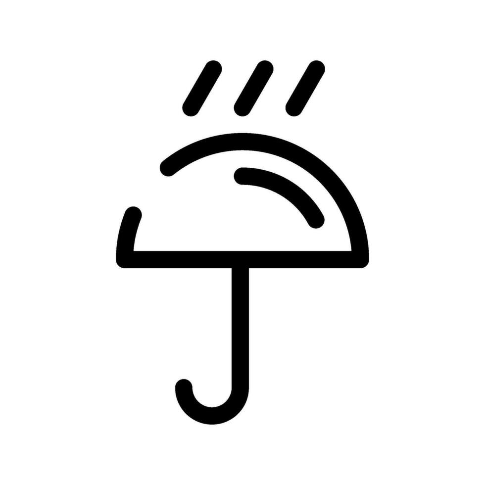 Water Proof Icon Vector Symbol Design Illustration
