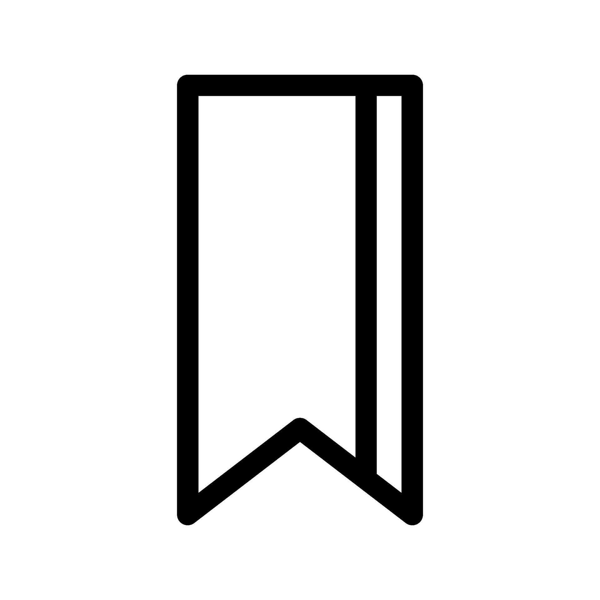 Bookmarks Icon Vector Symbol Design Illustration 26627847 Vector Art at