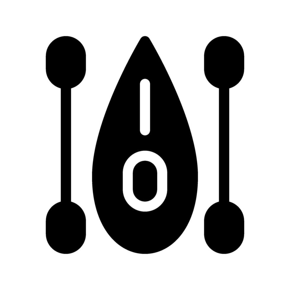 Kayaking Icon Vector Symbol Design Illustration