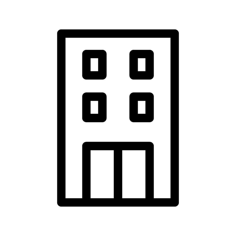Office Building Icon Vector Symbol Design Illustration