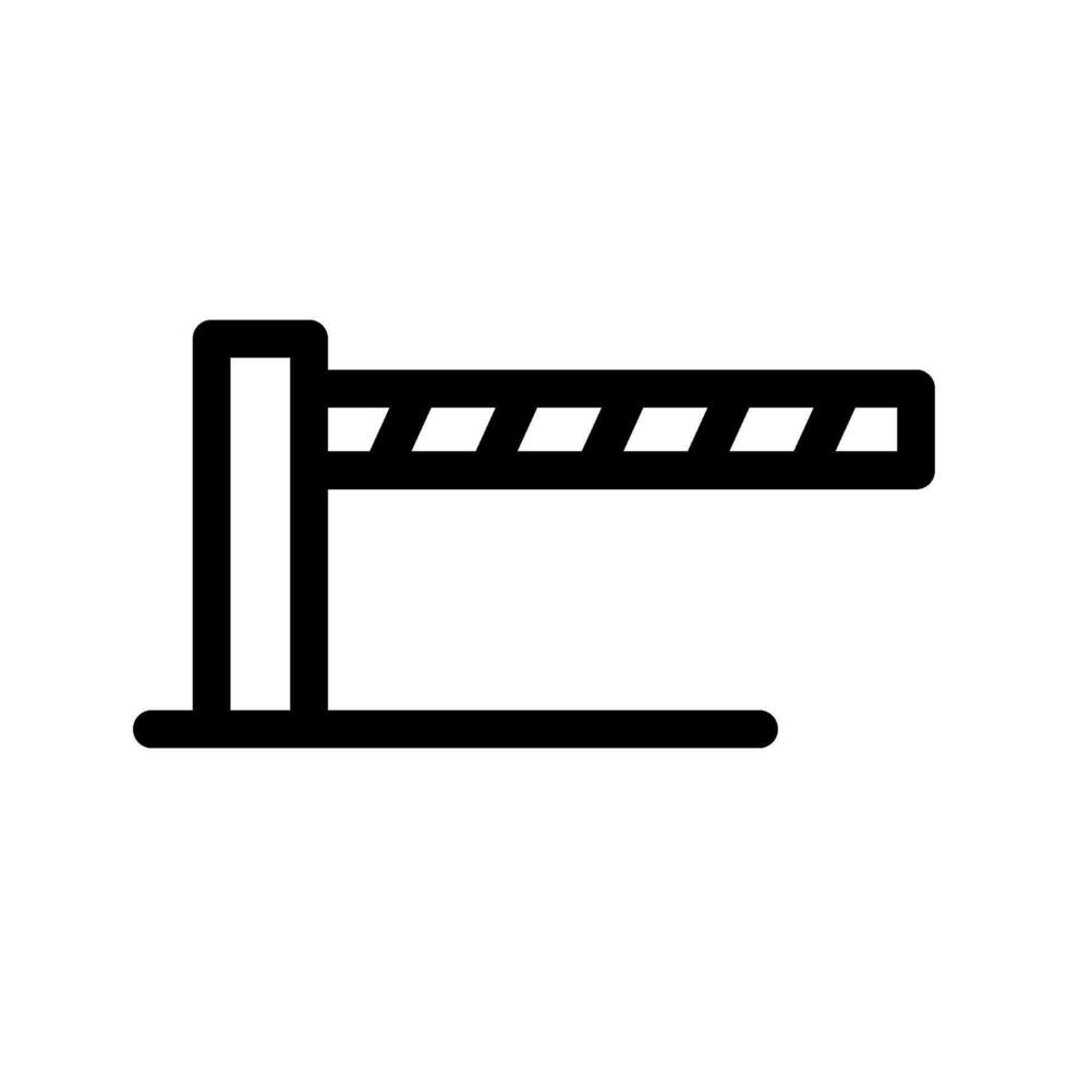 Barrier Icon Vector Symbol Design Illustration