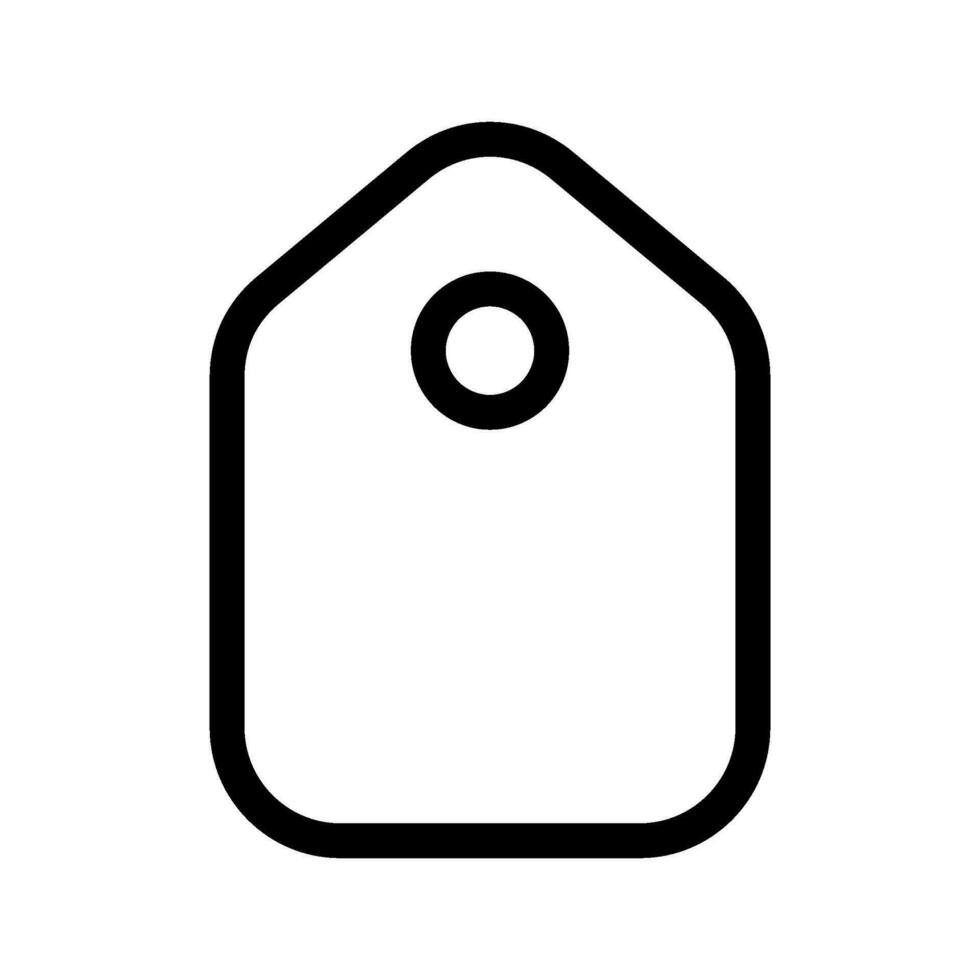 Tag Icon Vector Symbol Design Illustration