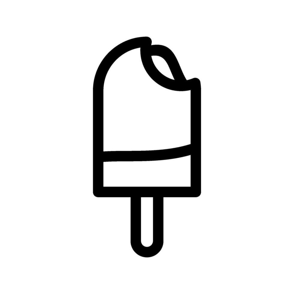 Ice Cream Icon Vector Symbol Design Illustration