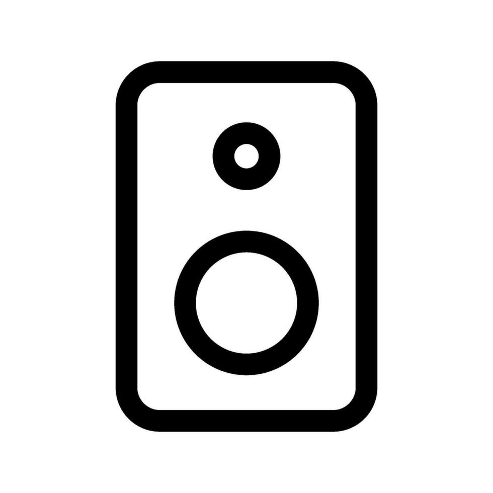 Speaker Icon Vector Symbol Design Illustration