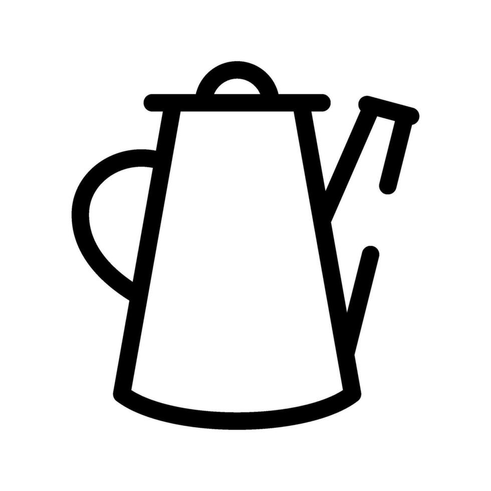 Watering Can Icon Vector Symbol Design Illustration