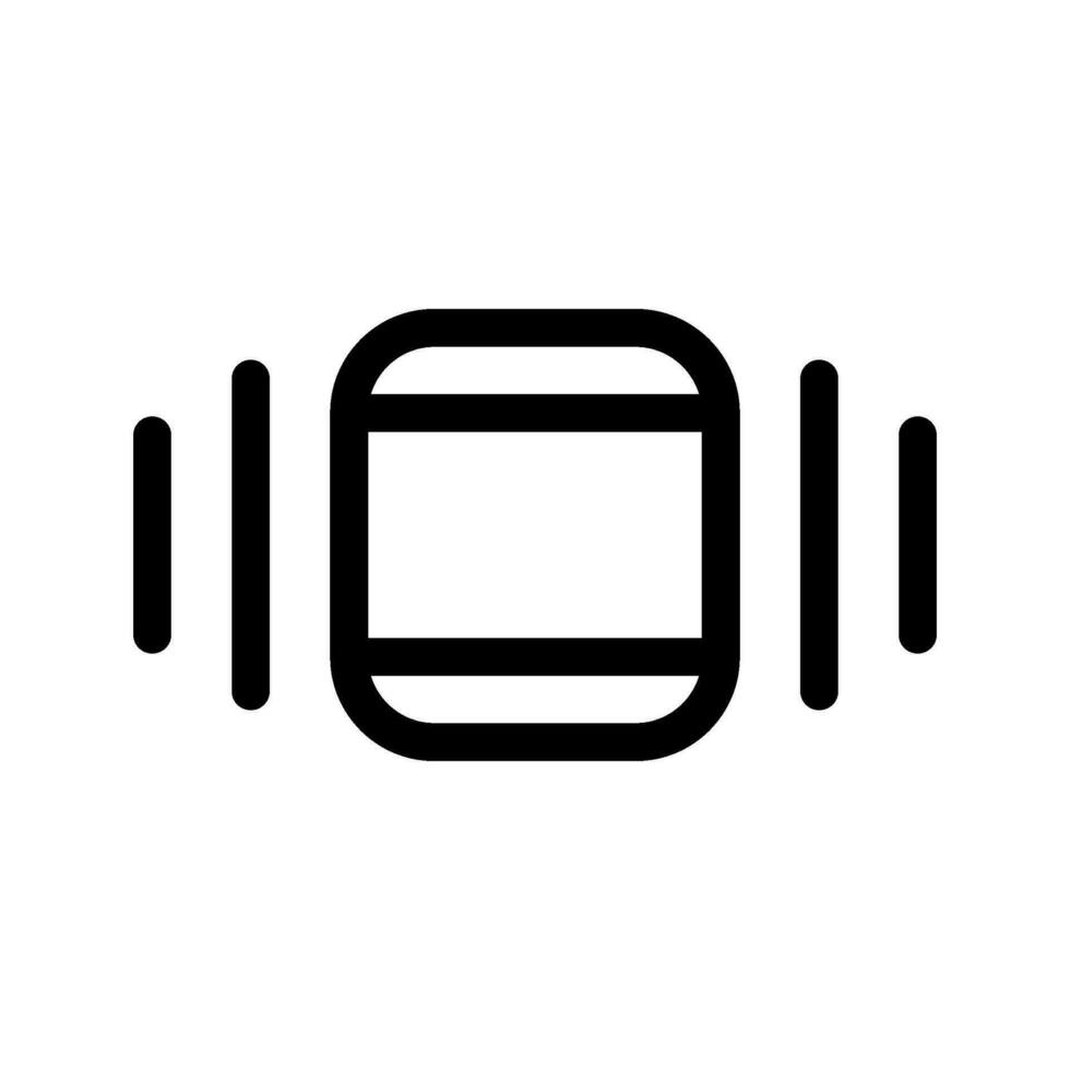 Display Icon Vector Symbol Design Illustration