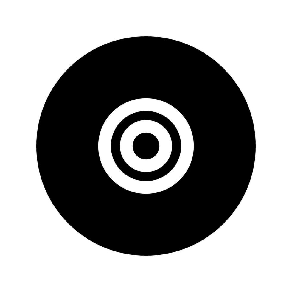 Cd Icon Vector Symbol Design Illustration