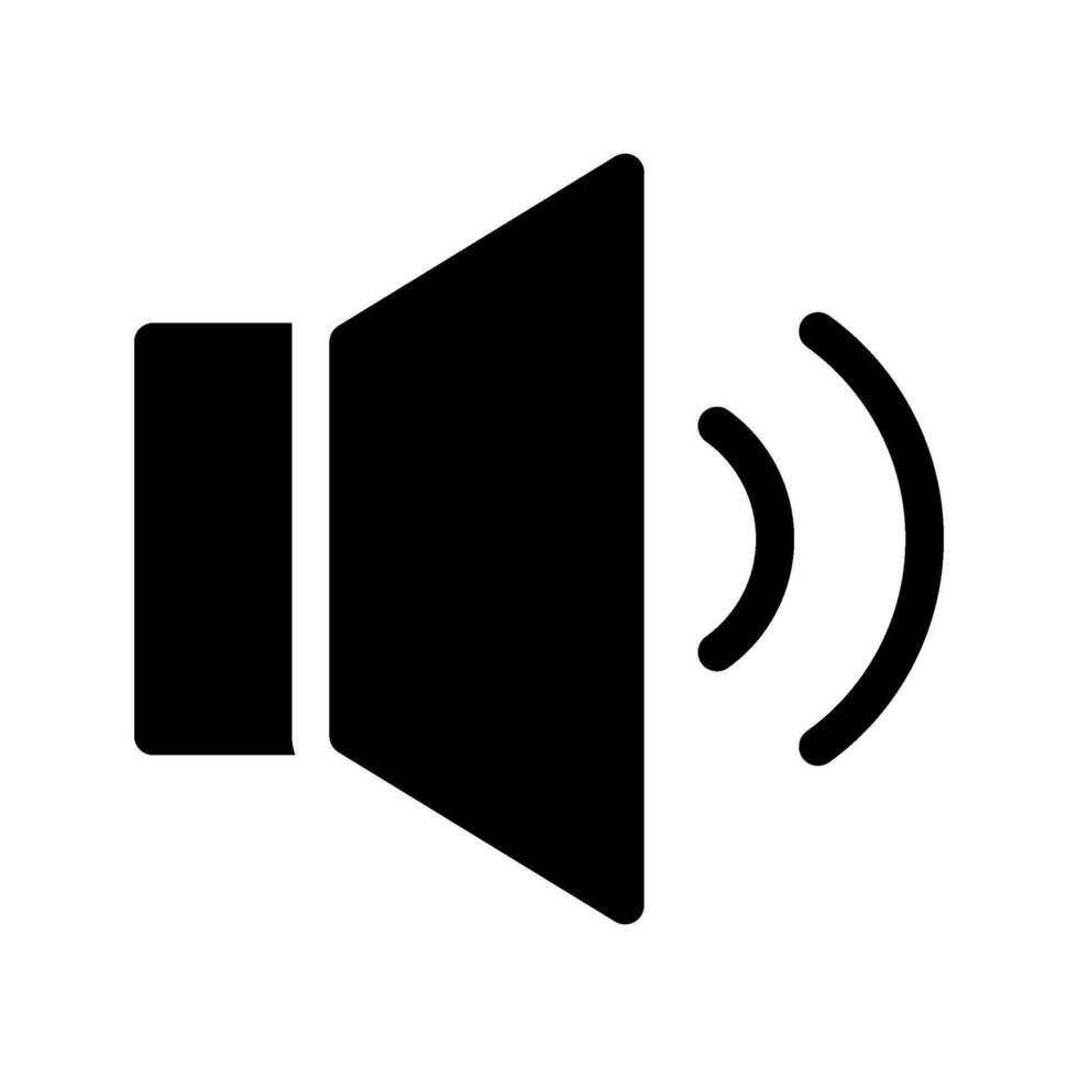 Sound Icon Vector Symbol Design Illustration