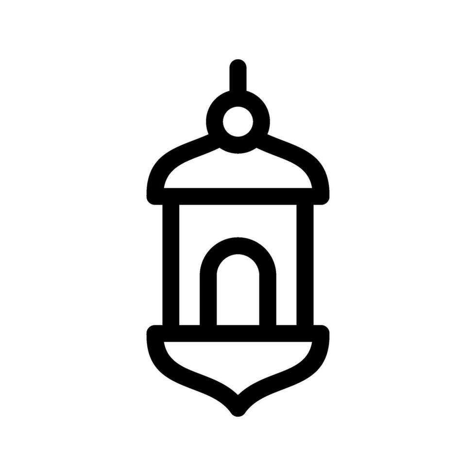Lantern Icon Vector Symbol Design Illustration