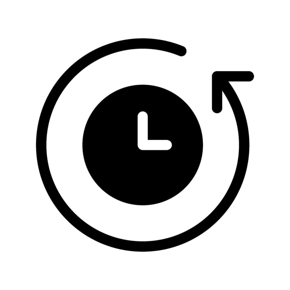 Repeat Icon Vector Symbol Design Illustration