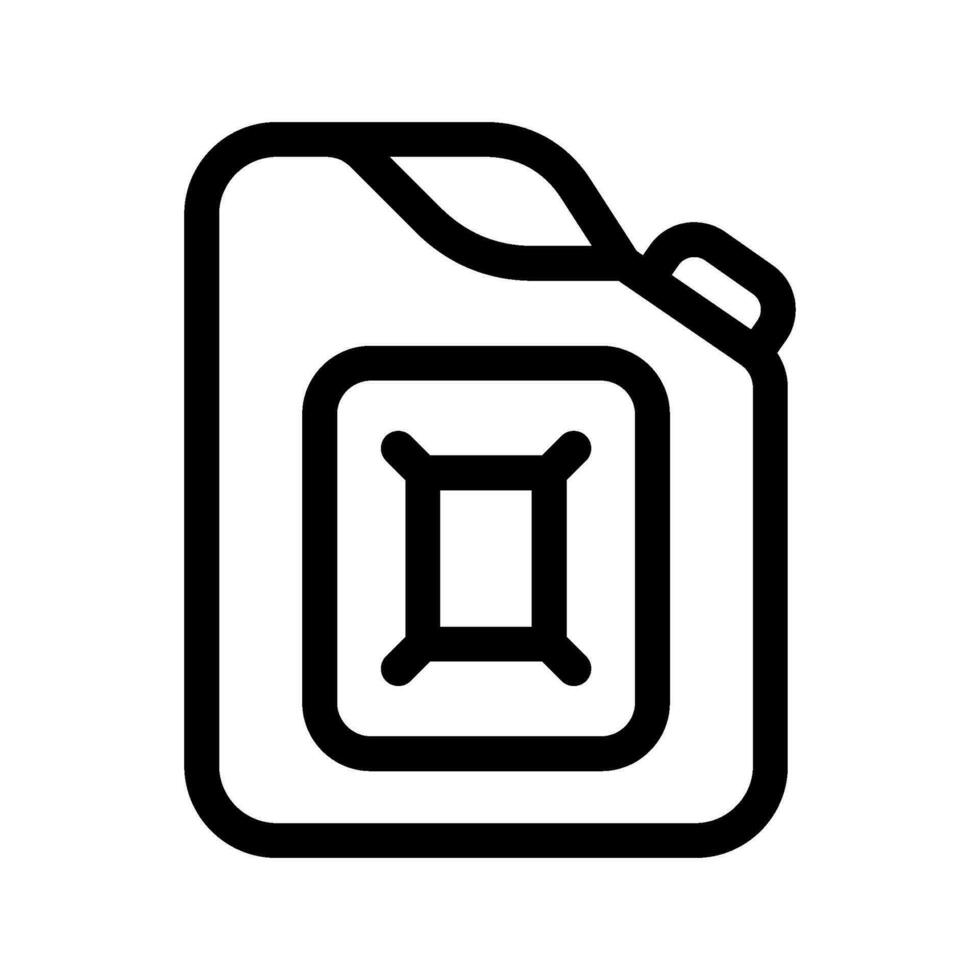 gas tanque icono vector símbolo diseño ilustración