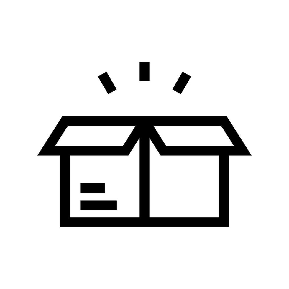 Package Icon Vector Symbol Design Illustration