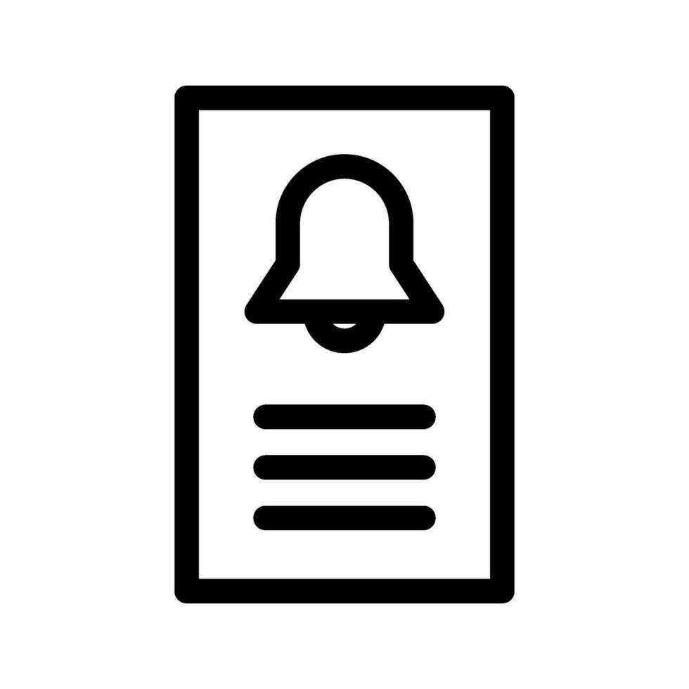 Doorbell Icon Vector Symbol Design Illustration