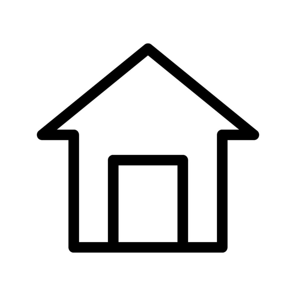 Home Icon Vector Symbol Design Illustration