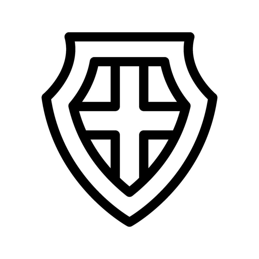 Shield Icon Vector Symbol Design Illustration