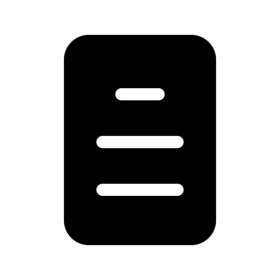 Draft Icon Vector Symbol Design Illustration