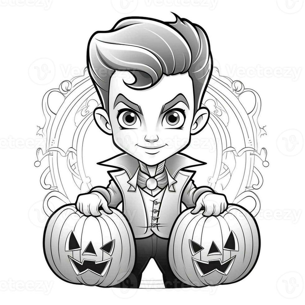 Halloween Coloring Pages photo