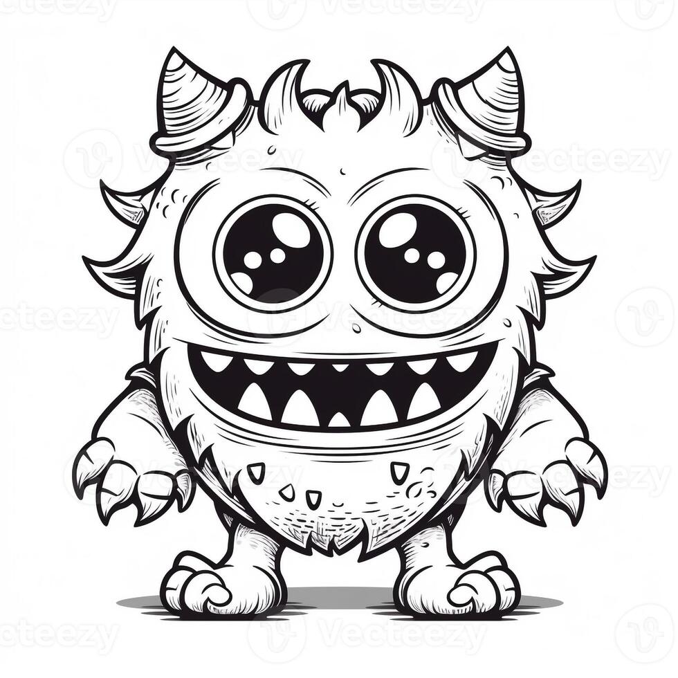 Halloween Coloring Pages photo