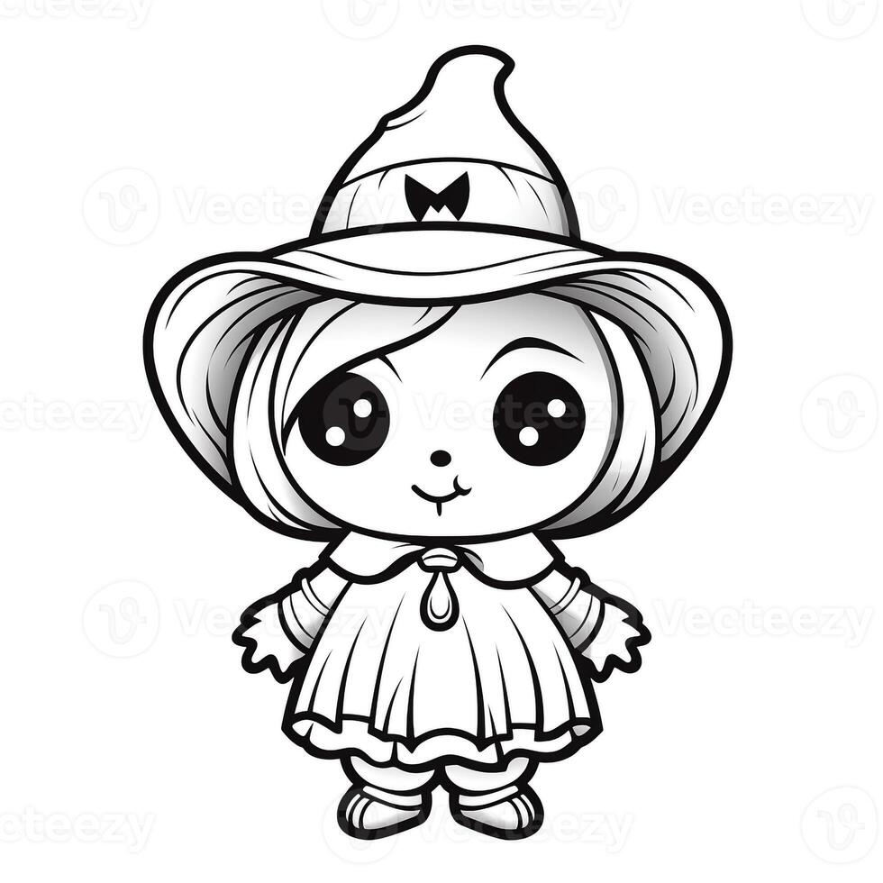 Halloween Coloring Pages photo